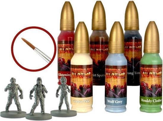 Thumbnail van een extra afbeelding van het spel The Walking Dead: All Out War - Walker Paint Set