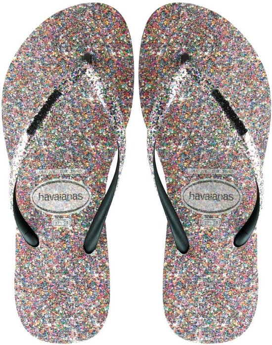 Havaianas teenslipper slim carnaval Zwart 35 36 bol