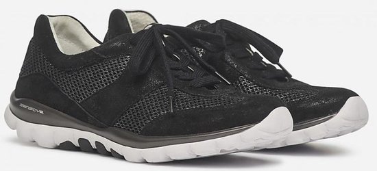 Gabor Rollingsoft sneakers zwart - Schoenen.nl