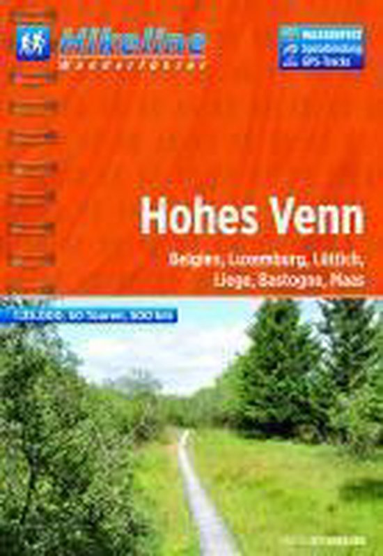 Hohes Venn Wanderfuhrer Belgien, Eupen, Spa, Malmedy - cover