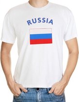 Wit t-shirt Rusland heren M