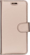 Accezz Wallet Softcase Booktype Nokia 3.1 hoesje - Goud
