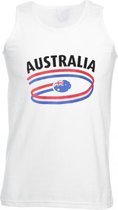 Australie fan tanktop wit heren 2xl