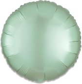 Folieballon - hoera met je communie - satin luxe green