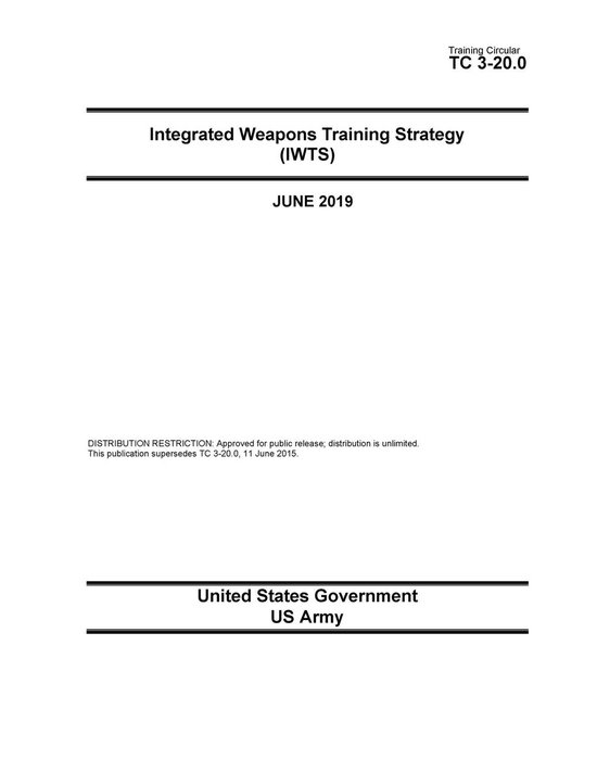 Tc 3 20.0 Integrated Weapons Training Strategy