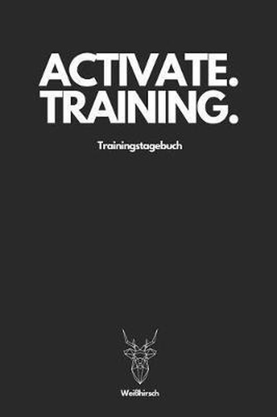 Activate Training Trainingstagebuch - Weißhirsch - cover