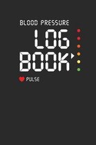 Blood Pressure Log Book - Pulse
