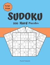 Sudoku 100 Hard Large Print Puzzles