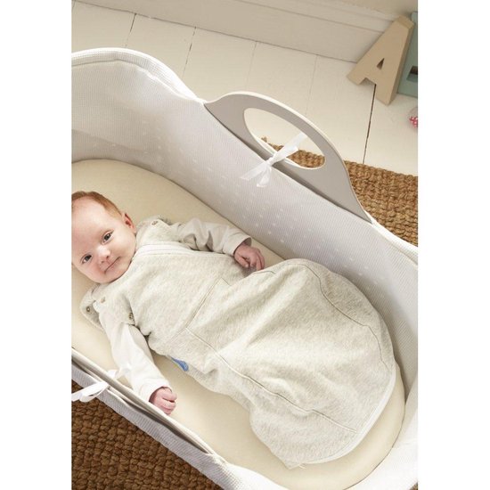 Tommee Tippee Gro Snug inbakerdoek Pasgeborene 0-3 maanden - Lichtgrijs lampje (60 cm)