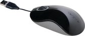 Targus Cord-Storing Mouse zwart/grijs