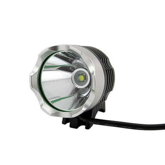 1200 lumen MTB/race LED koplamp CREE T6 USB aansluiting - EXTREEM veel licht -100 meter- met 20.000mAh LiPo Powerbank — afbeelding 5