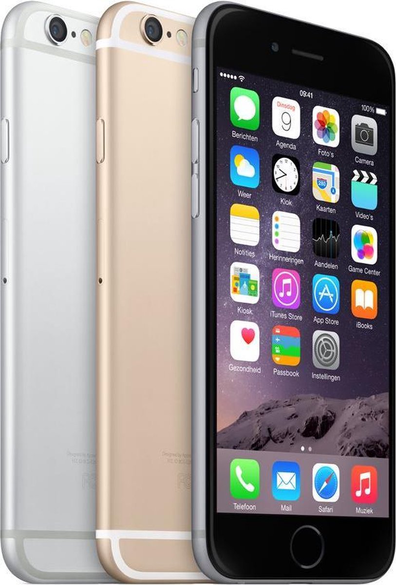 Beraadslagen wervelkolom Voetganger Apple iPhone 6 11,9 cm (4.7'') 1 GB 64 GB Single SIM Grijs | bol.com