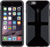 Speck CandyShell Grip - Hoesje voor iPhone 6 / 6S / 6S Plus - Black / Slate Grey