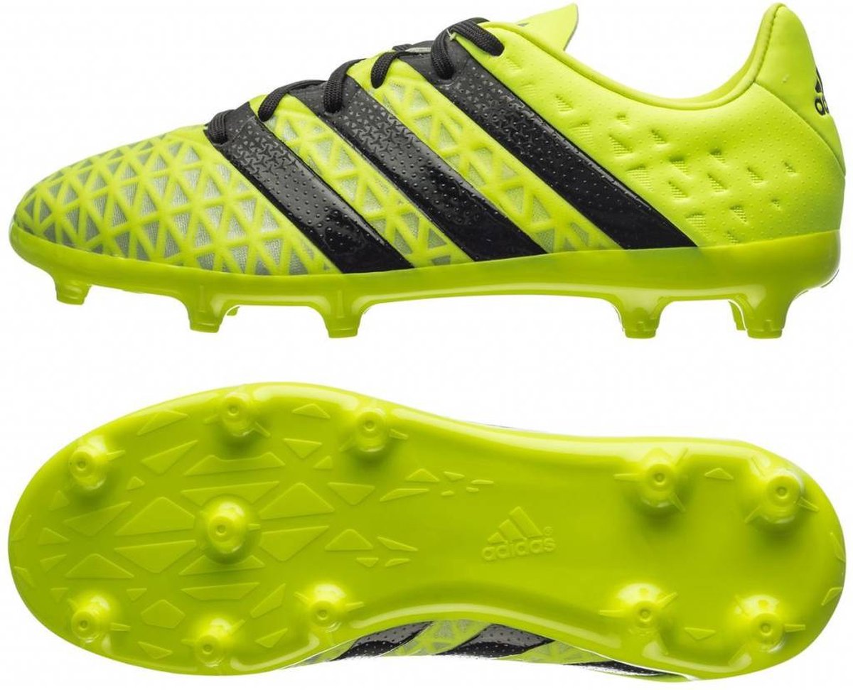 Adidas Ace FG - Voetbalschoenen - Kinderen - Maat 2/3 - Geel/Zwart | bol.com