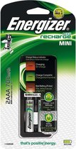 Energizer Batterijoplader Mini + 2 Aaa Batterijen