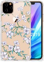 Geschikt voor iPhone 11 Pro Max Case Blossom White