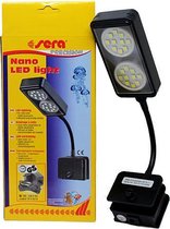 GERUI 92RA LED-aquariumverlichting, 360° verlichting, LED-lamp, aquariumlicht, energiebesparende en condenswerende glazen, dimbaar, waterdicht, aquariumlicht voor waterplanten en vissen (8W