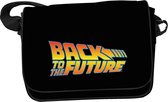 BACK TO THE FUTURE LOGO WITH FLAP MESSENGER BAG (SDTUNI89100)