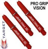 Target Pro Grip Size 1 Short Red  Set Ã  3 stuks