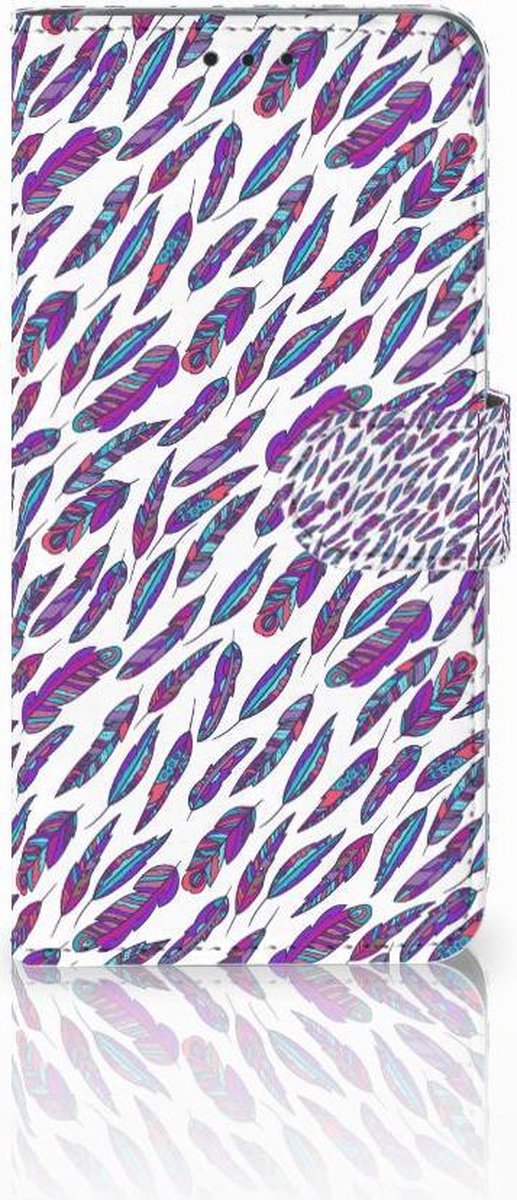 Samsung Galaxy S10 Plus Telefoon Hoesje Feathers Color