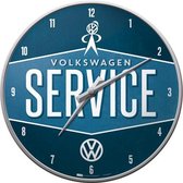 Volkswagen VW Service Wandklok 30 cm