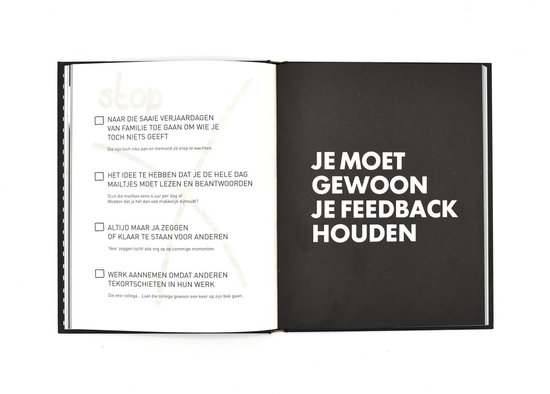 F*CK IT LIST BOOK - Je moet gewoon je feedback houden. Stop met naar familie verjaardagen gaan.