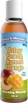 VINCE  and  MICHAEL'S | Vince  and  Michael's   Professional Massage Oil  Juicy Peach Sweet Mang  150ml