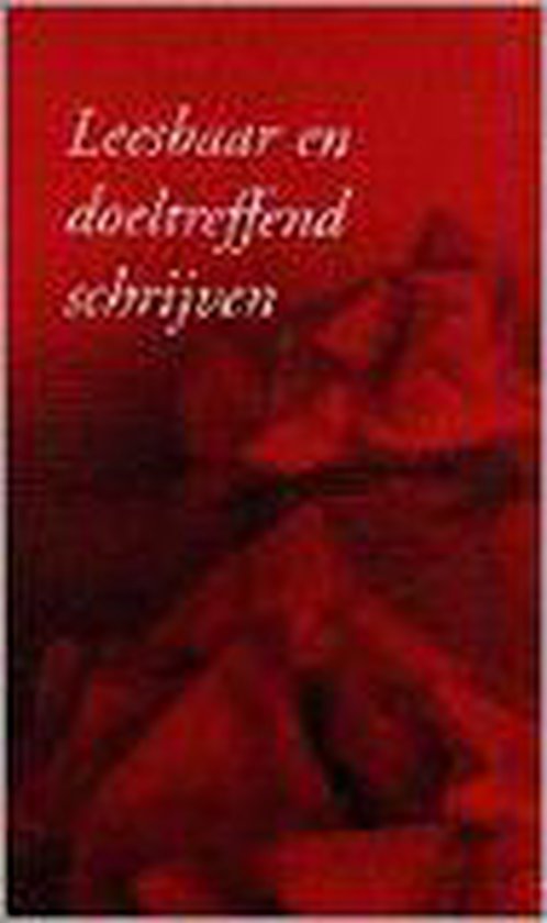 Leesbaar en doeltreffend schrijven - cover