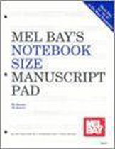 Notebook-Size Manuscript Pad 10-Stave