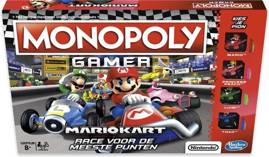 Afbeelding van het spel Monopoly Gamer Mario Kart  - Bordspel