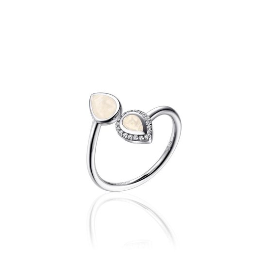 Ring Infinitois I05R006-54 - Taille 54 - Argent massif rhodié