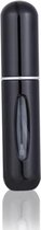 Mini Parfum Flesje - Lipstick Formaat - Navulbare Parfum Verstuiver - Zwart