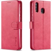 Luxe Book Case - Samsung Galaxy M20 (Power) Hoesje - Roze