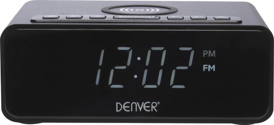 Denver CRQ-105, Wekkerradio met QI oplader | bol.com