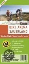 Bike Arena Sauerland: Mountainbikekarte Sauerland Nord 1 : 35 000