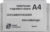 Folderhouder magnetisch A4 (liggend)