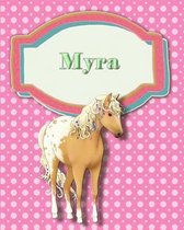 Handwriting and Illustration Story Paper 120 Pages Myra