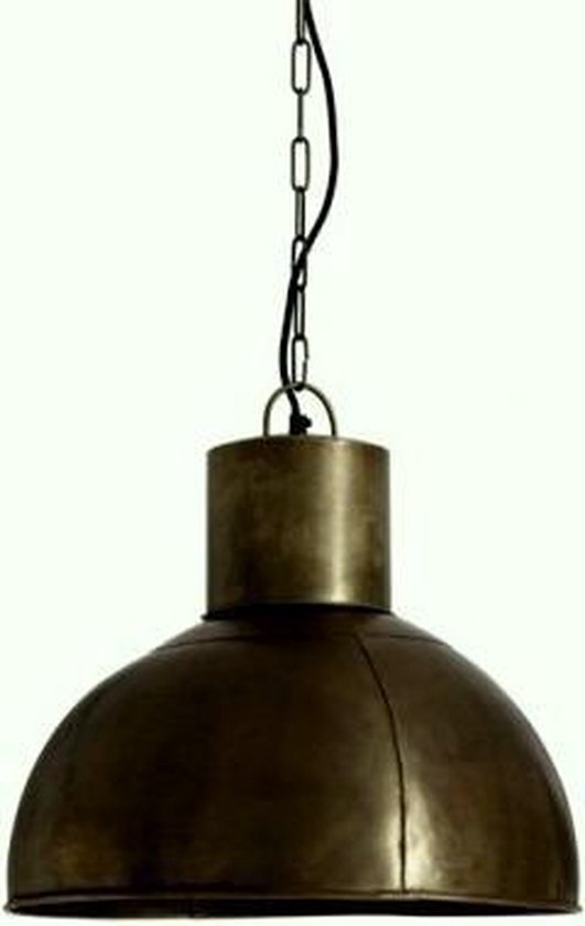 Pronto Wonen | Hanglamp - zwart/bruin - Ø 46 cm | bol.com