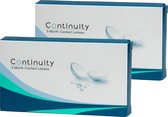 Continuity zachte 3 maandlenzen -0,75 - 4 stuks – contactlenzen maand - voordeelverpakking