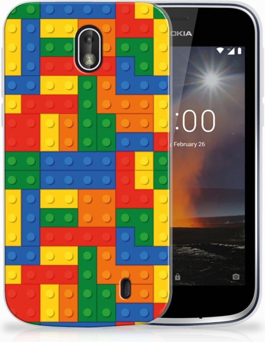 Nokia 1 TPU bumper Blokken
