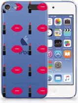 Geschikt voor iPod Touch 5 | 6 TPU Hoesje Design Lipstick Kiss