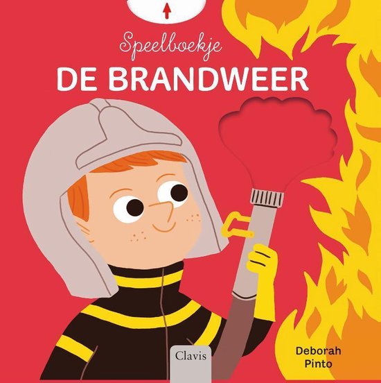 Boek cover Speelboekje  -   De brandweer van Deborah Pinto (Hardcover)