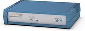 SEH myUTN-2500 print server Ethernet LAN Blauw
