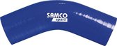 Samco Sport Samco Siliconen slang 45 graden bocht - Lengte 102mm - Ø57mm - Blauw