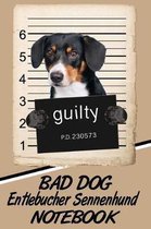 Bad Dog Entlebucher Sennenhund Notebook