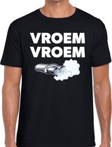 Vroem vroem t-shirt - zwart festival Achterhoeks shirt voor heren S