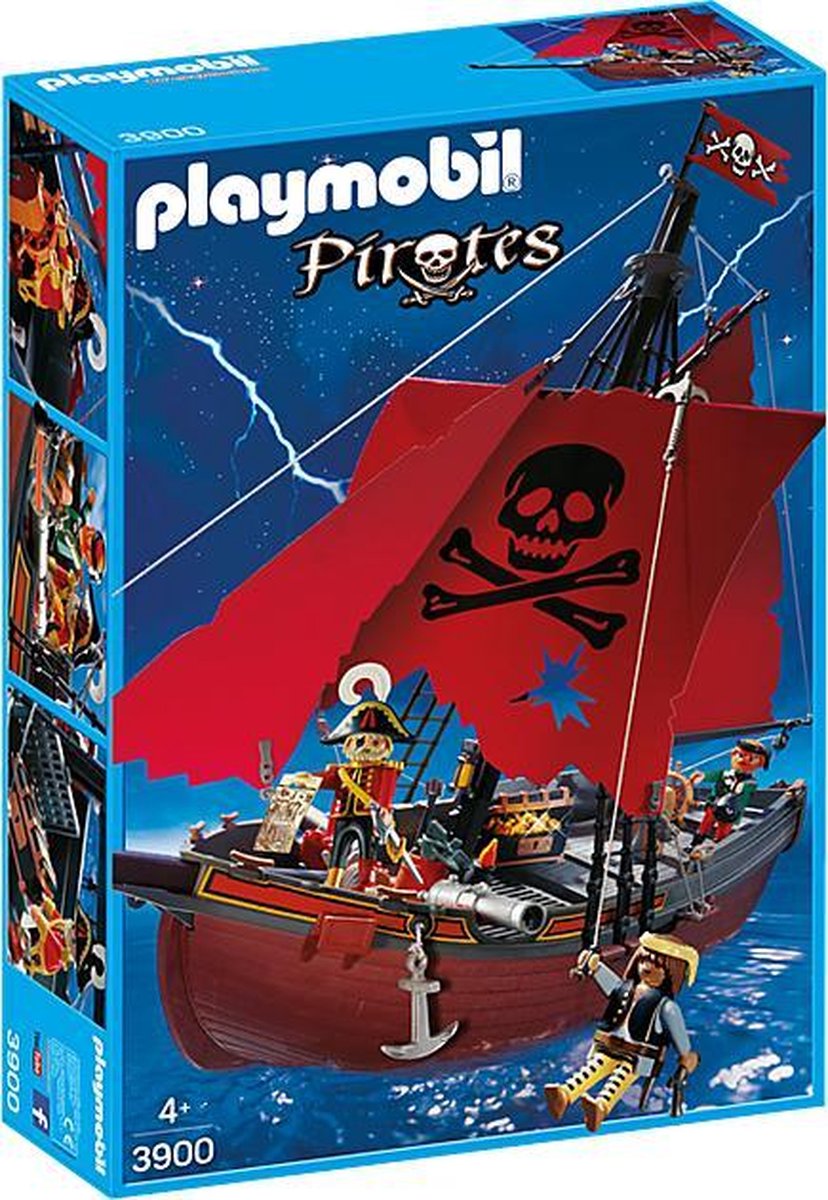 PLAYMOBIL Pirate Ship - 3900 | bol