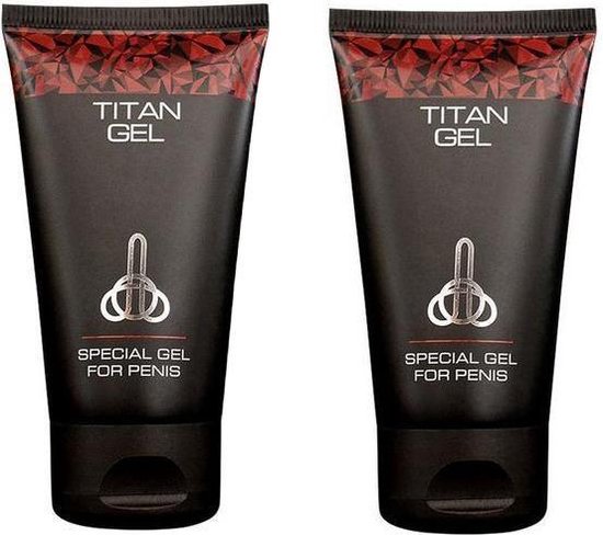 Verkeersopstopping Regeringsverordening monteren Titan gel intieme gel voor mannen 50ml bevordert de erectie en opwinding  van de man 2... | bol.com