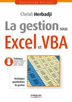 Finance - La gestion sous Excel et VBA