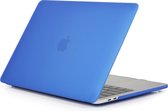 Mattee MacBook Pro 13-inch Touch Bar Series - Laptop Hard Case Cover / Mat Donkerblauw